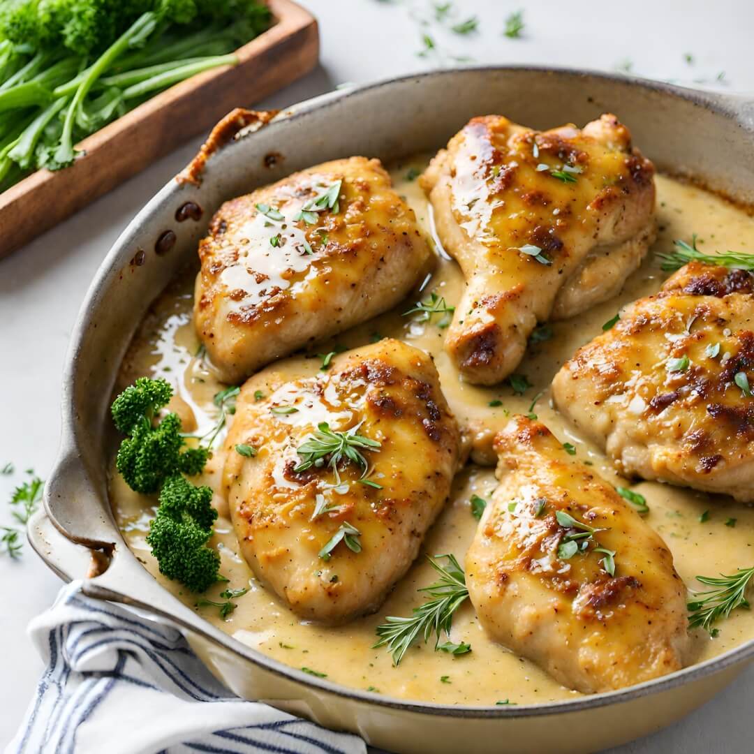 Baked Honey Mustard Chicken