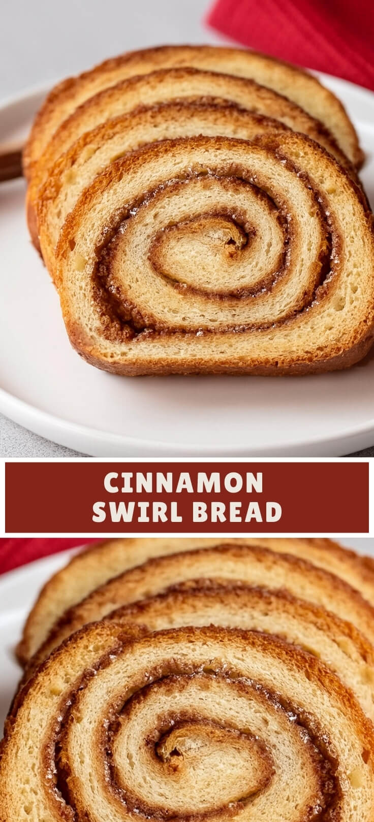 Cinnamon Swirl Bread is a delightful treat with soft, buttery dough wrapped around a sweet, spiced cinnamon filling. The classic swirl design not only looks beautiful but ensures every slice is full of warm, comforting flavor. Perfect for breakfast or an indulgent snack